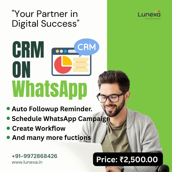 WhatsApp CRM software
