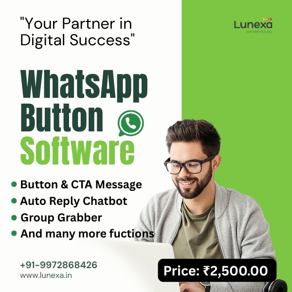 whatsapp software for sending message with button.